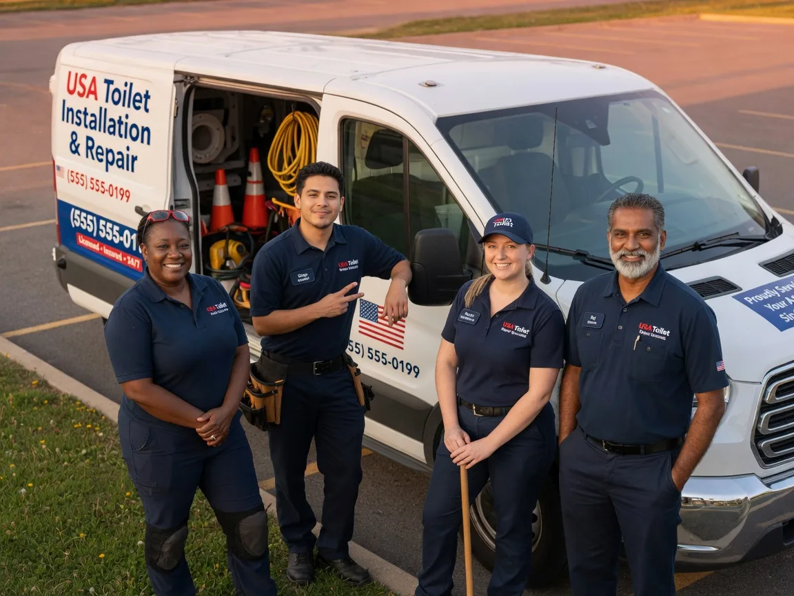 Toilet Installation company in Hingham, WI